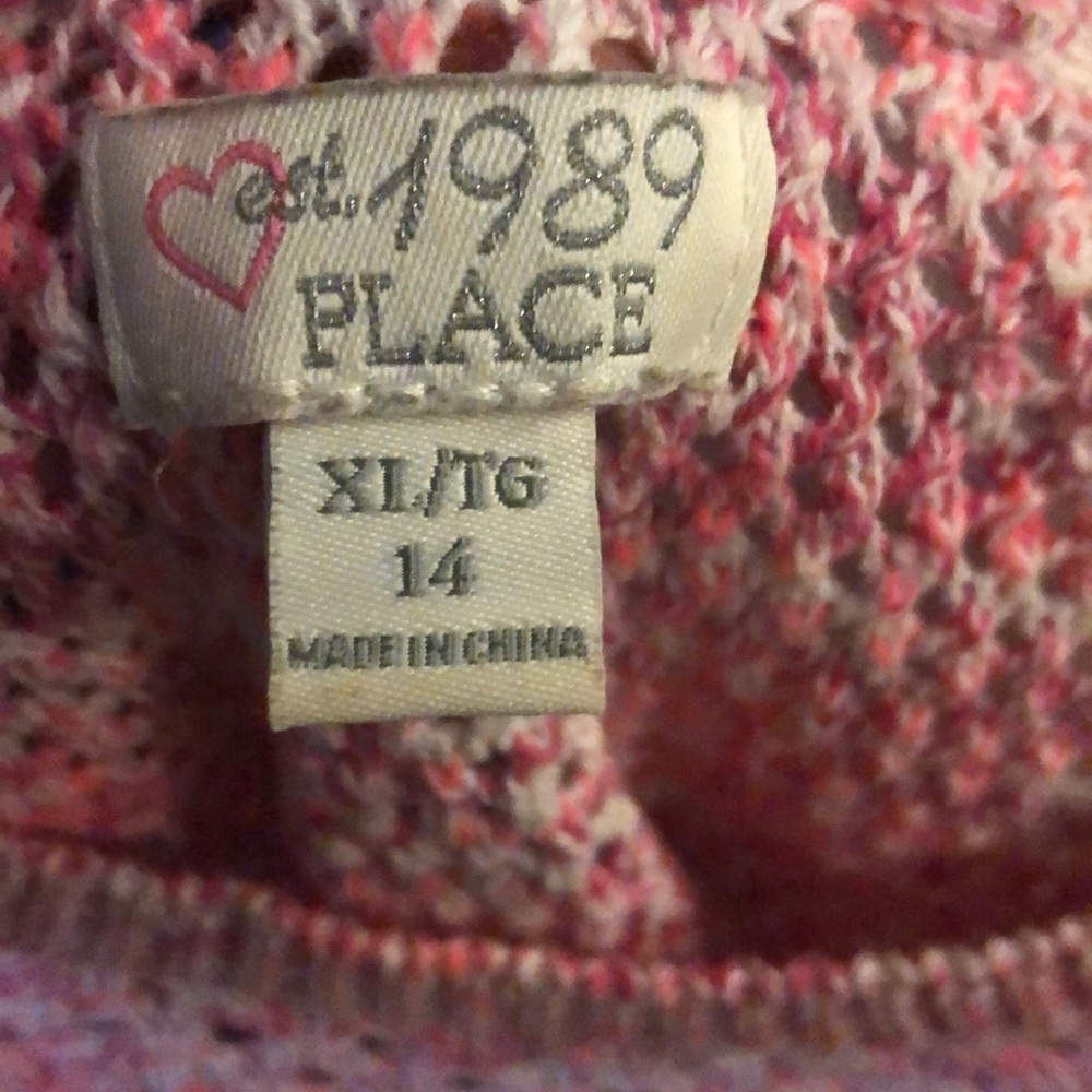 Pink knitted sweater - Picture 2 of 2
